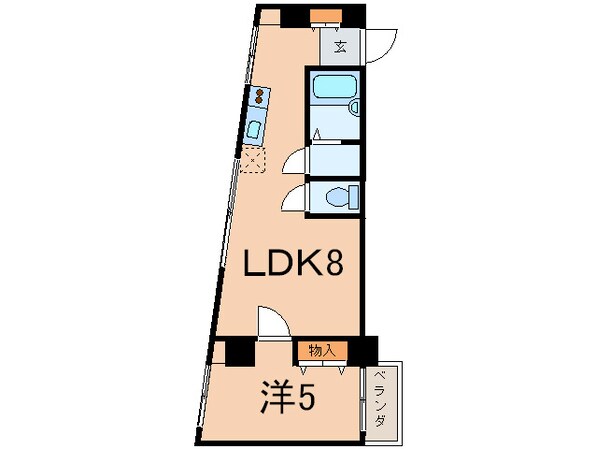 ハイツ青木の物件間取画像